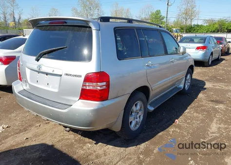 2002 Toyota Highlander Limited V6 из США, поврежденный, VIN JTEHF21A420046465